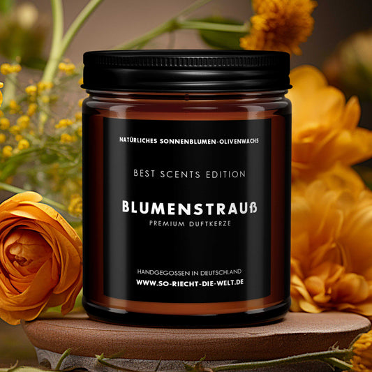 Blumenstrauß Kerze - Best Scents Edition-0