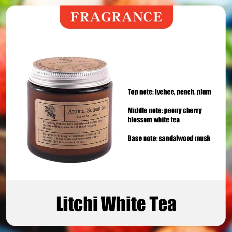 Rauchfreie Duftkerze | Handgemachtes Sojawachs | Aromatherapie Kerze