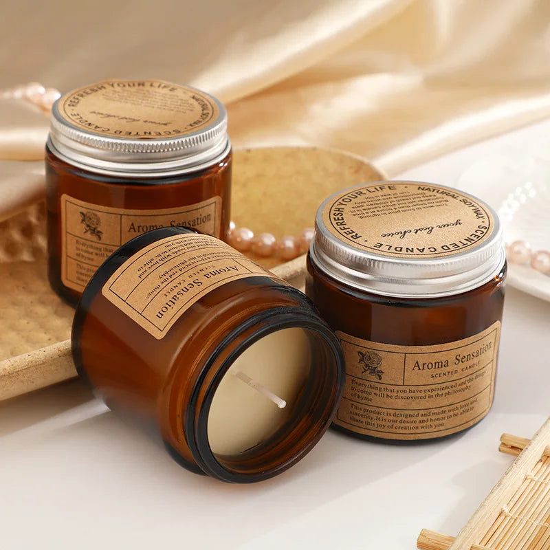 Rauchfreie Duftkerze | Handgemachtes Sojawachs | Aromatherapie Kerze