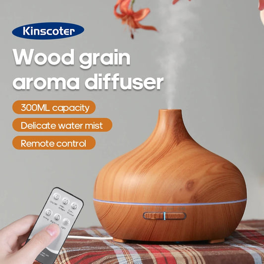 Aroma Diffuser Holzoptik | Ultraschall | USB