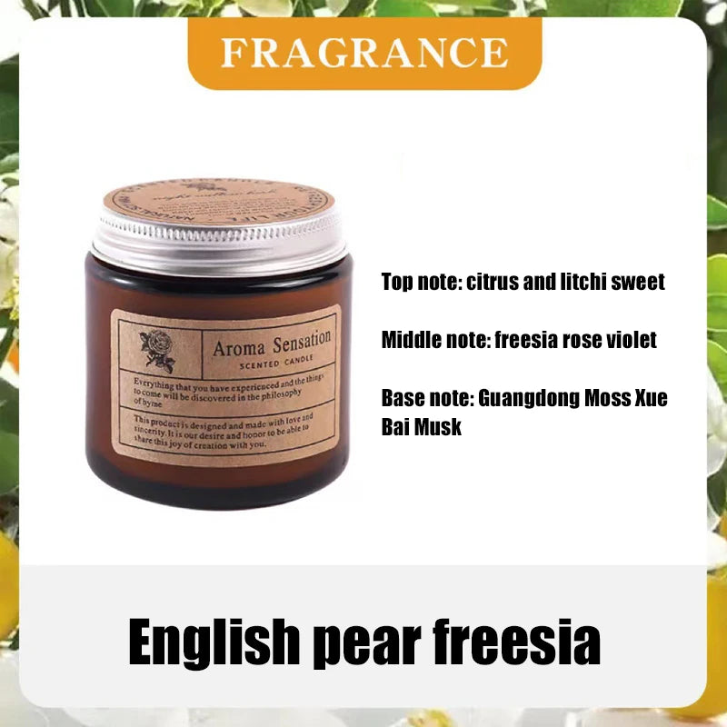 Rauchfreie Duftkerze | Handgemachtes Sojawachs | Aromatherapie Kerze