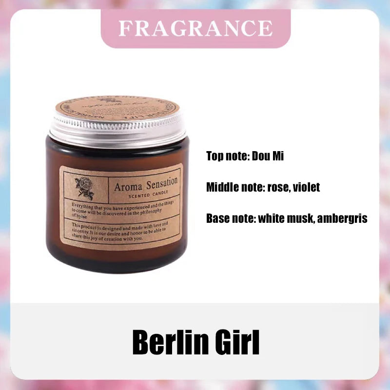 Rauchfreie Duftkerze | Handgemachtes Sojawachs | Aromatherapie Kerze