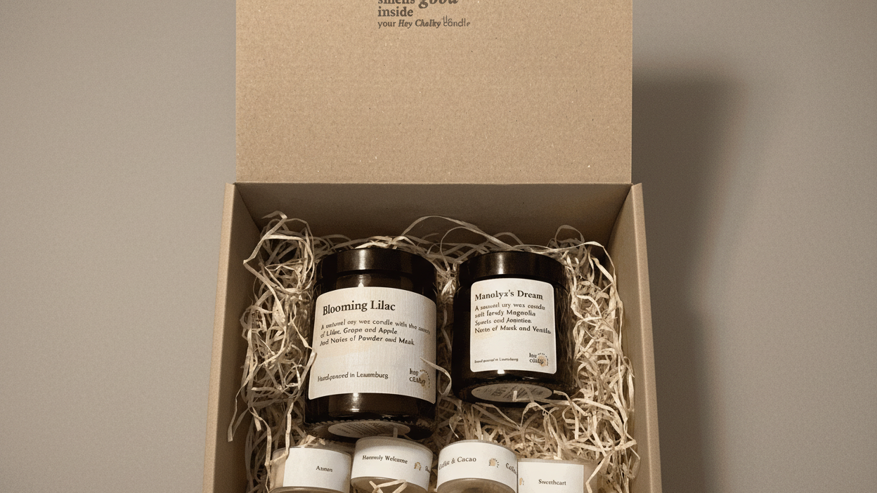 GlowHaus Cozy Trio Duftkerzen Geschenkset