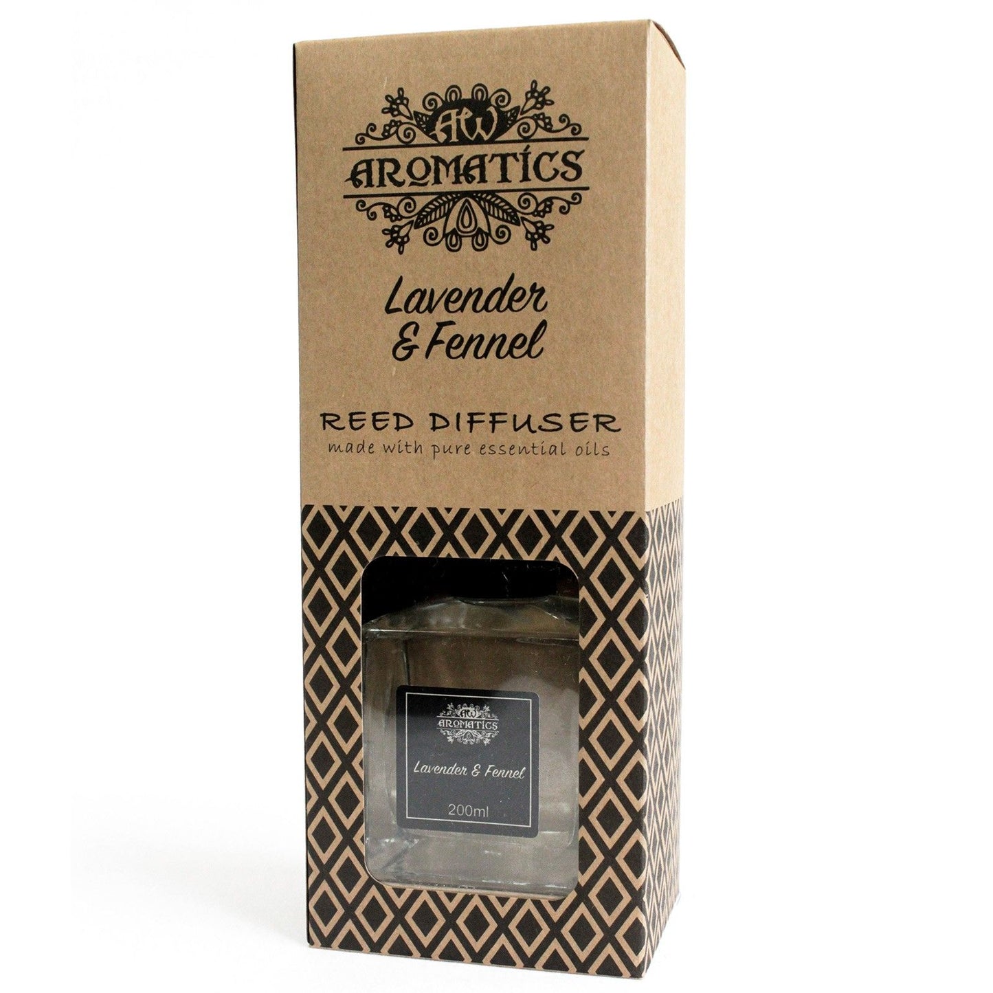 Lavendel & Fenchel Reed Diffuser – Ätherisches Öl | 200 ml