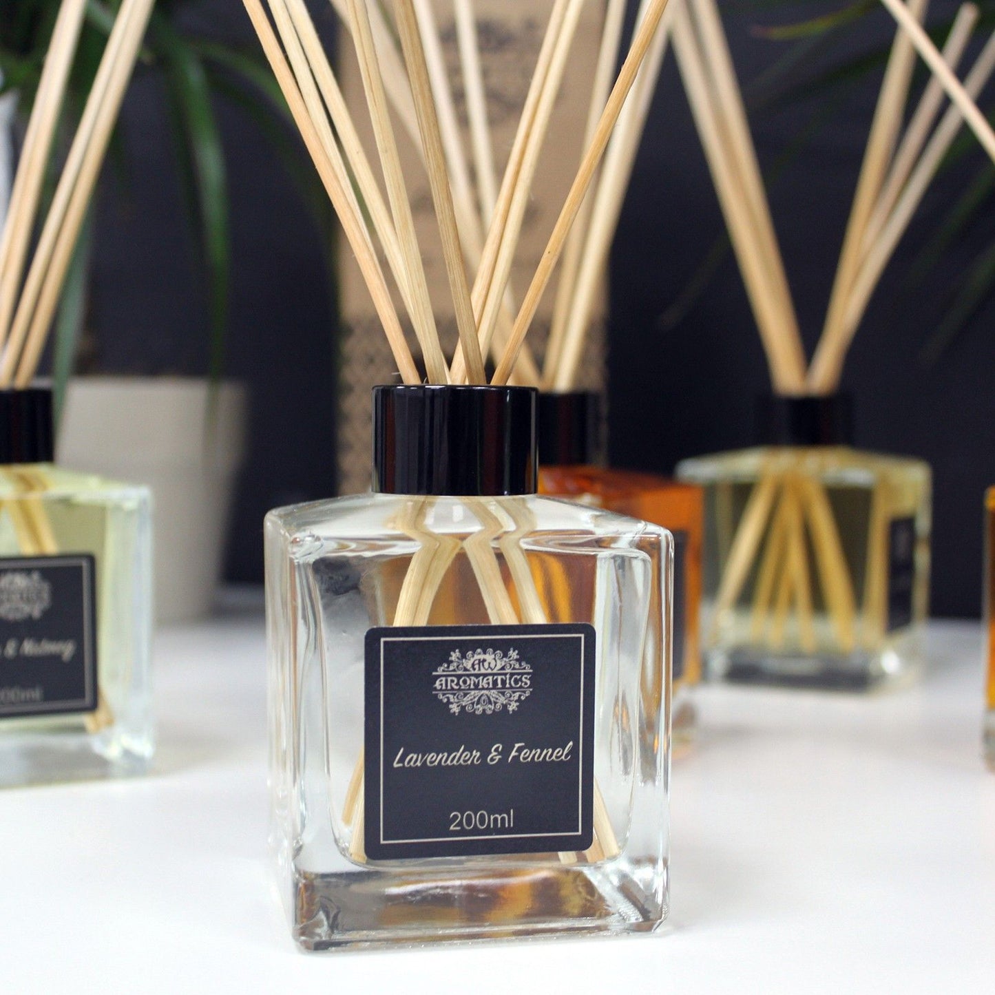 Lavendel & Fenchel Reed Diffuser – Ätherisches Öl | 200 ml
