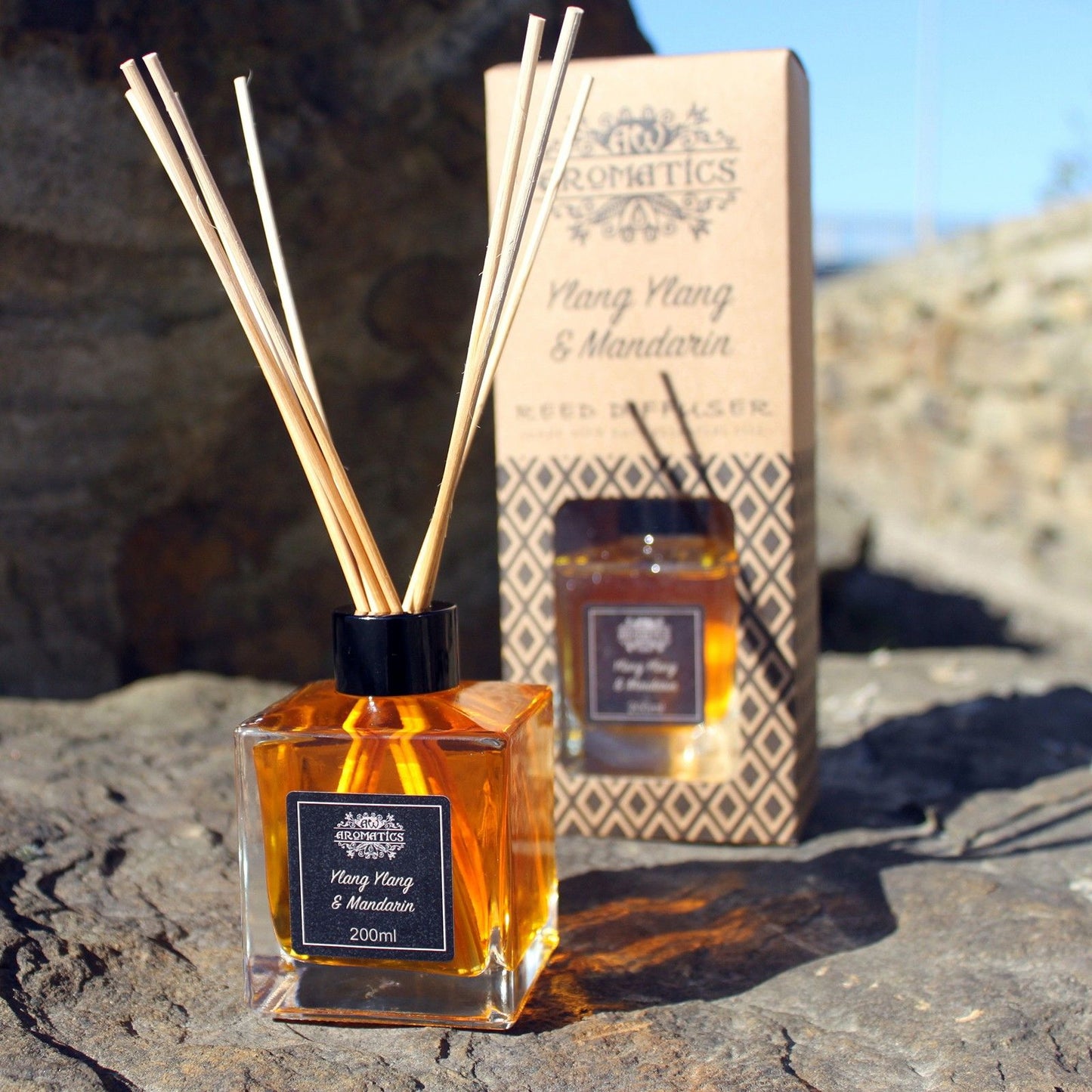 Lavendel & Fenchel Reed Diffuser – Ätherisches Öl | 200 ml