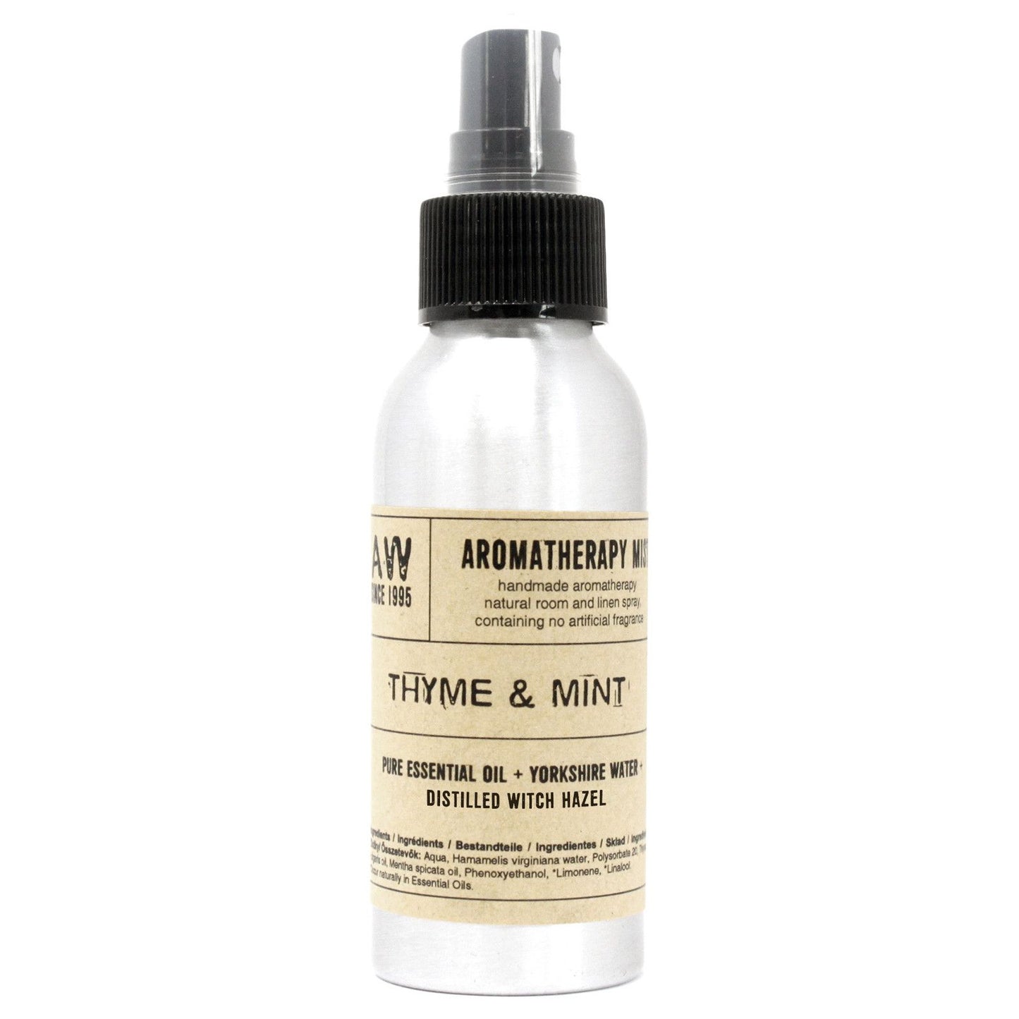 Thymian & Minze Raumspray – Ätherisches Öl Mist | 100 ml